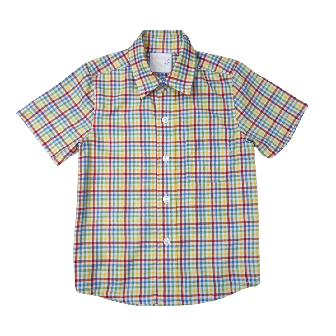 School Days Plaid Shirt