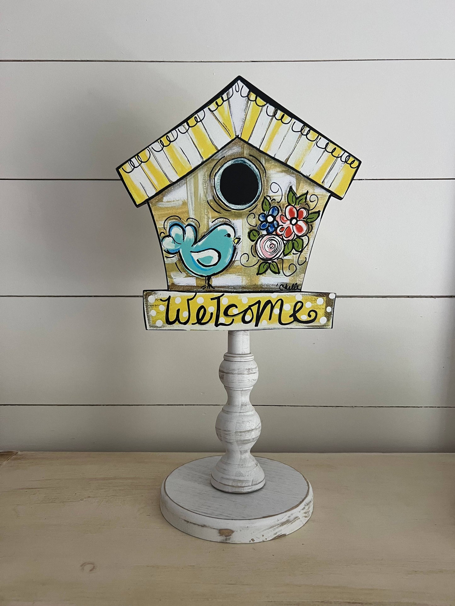 Seasonal & Everyday Toppers: Custom Birdhouse Topper