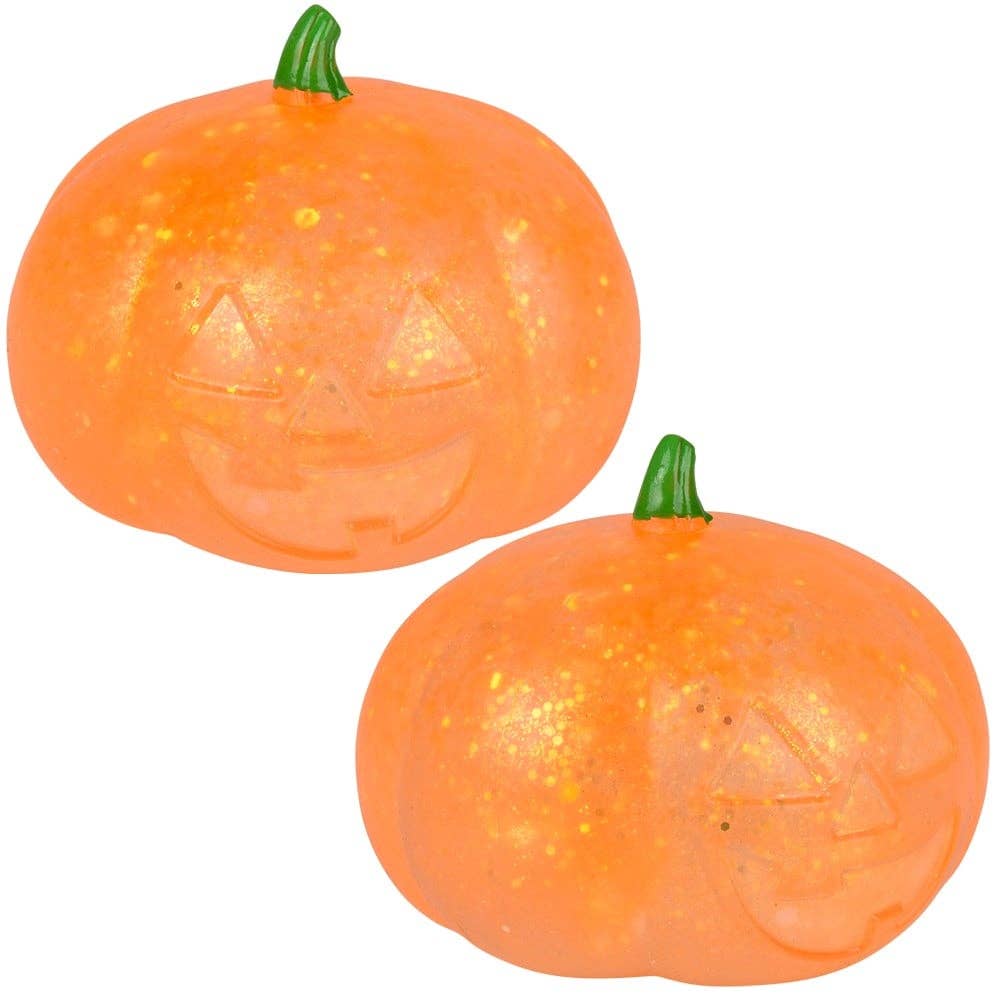 3" Jack O Lantern Squeezy Sugar Ball