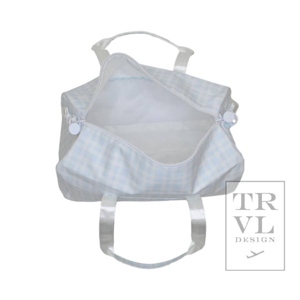 Weekender - Pimlico Plaid Blue Duffel Bag