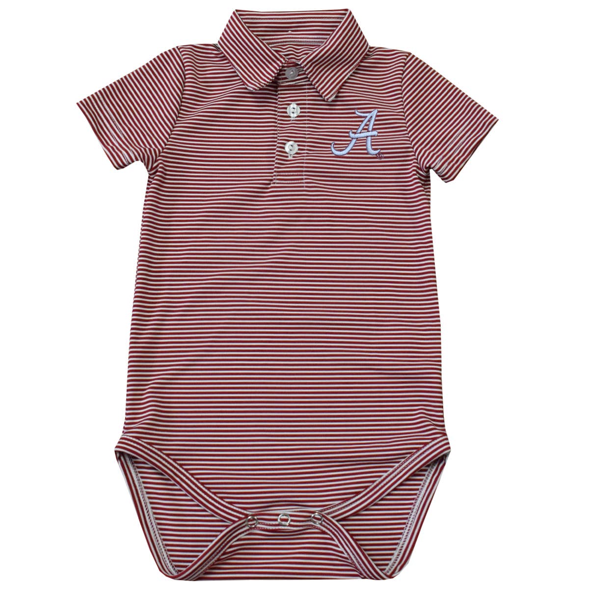 Alabama Stripe Polo Onesie