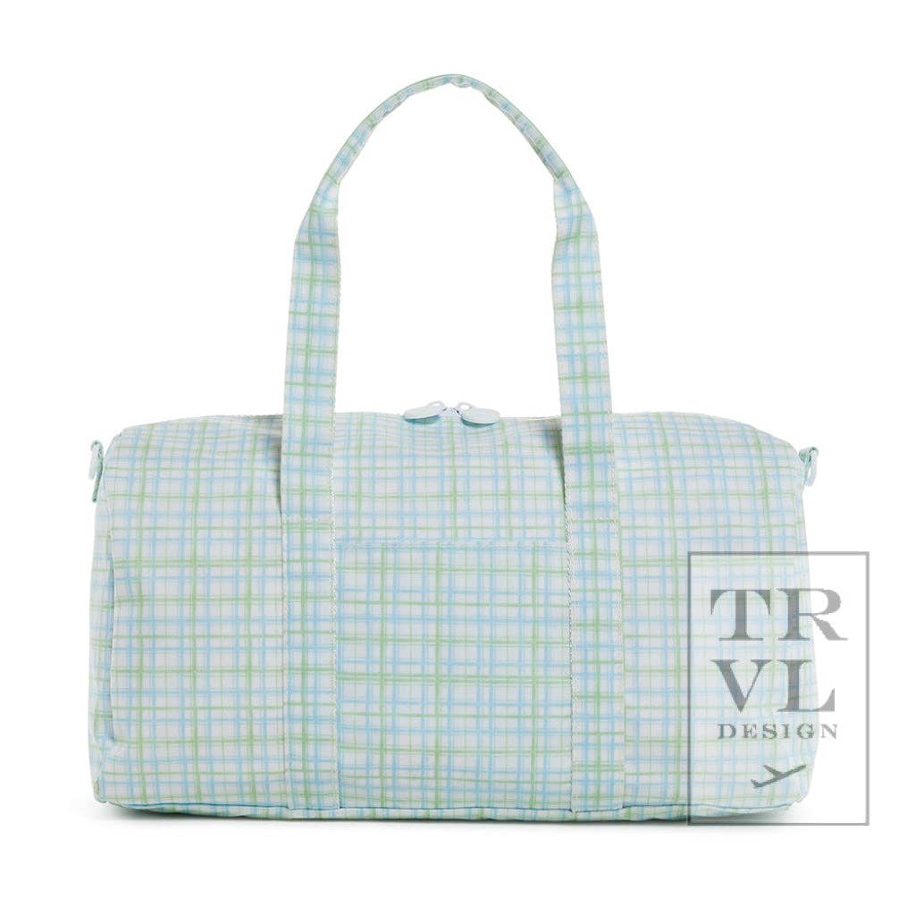 Weekender - Classic Plaid Green Duffel Bag