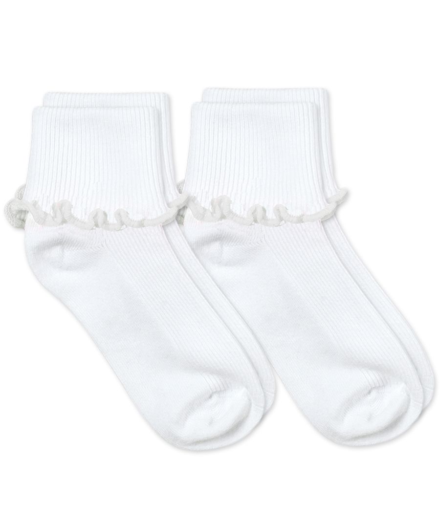 Ripple Edge Cuff Sock