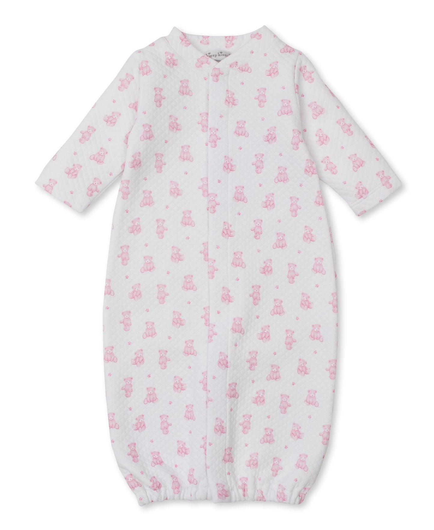 Jacquard Pink Teddy Gown