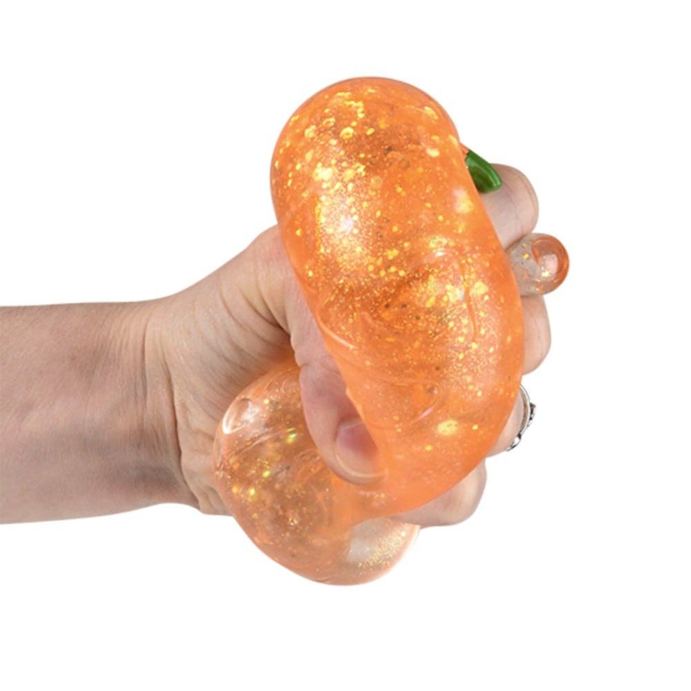3" Jack O Lantern Squeezy Sugar Ball