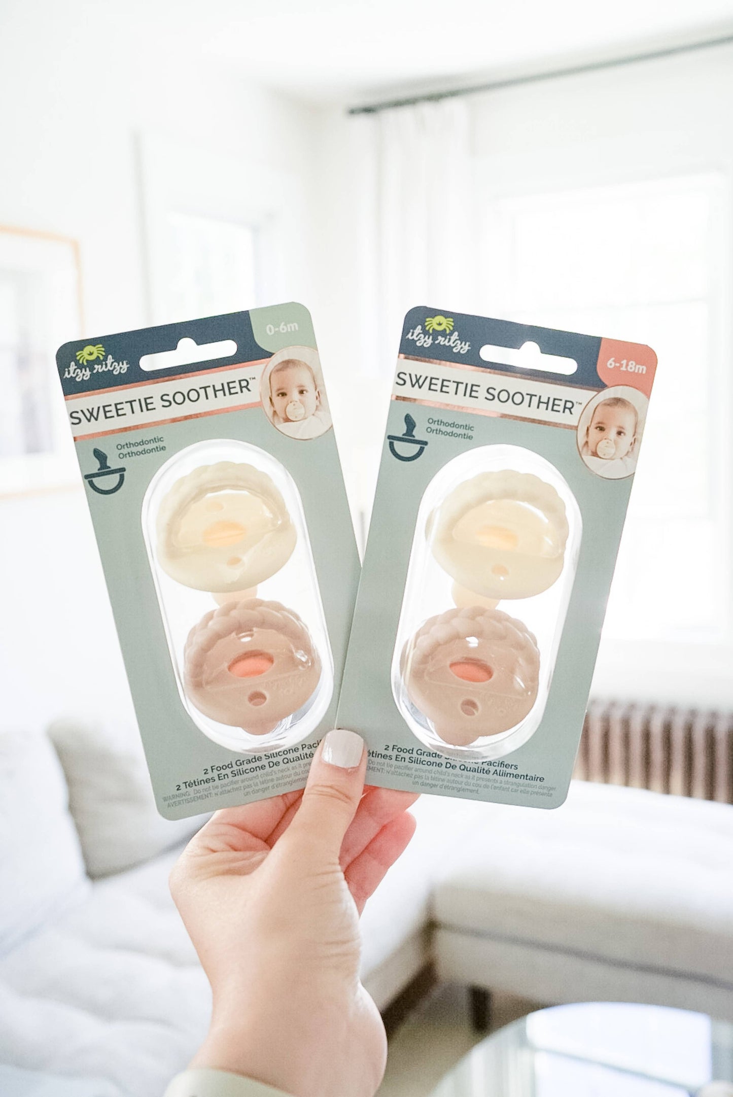 Sweetie Soother™ Orthodontic Pacifier Sets Neutral