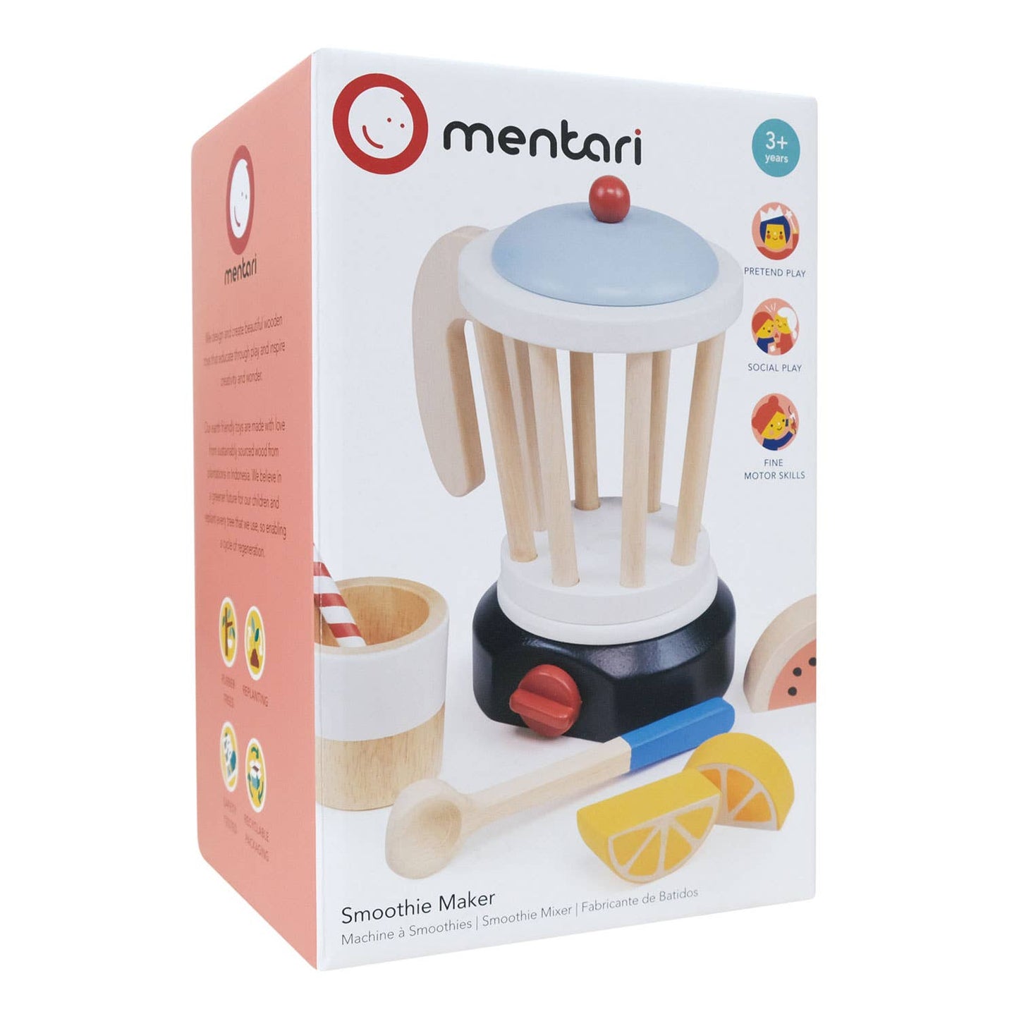 Wooden Smoothie Maker Toy for Kids