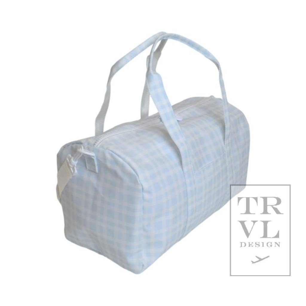 Weekender - Pimlico Plaid Blue Duffel Bag