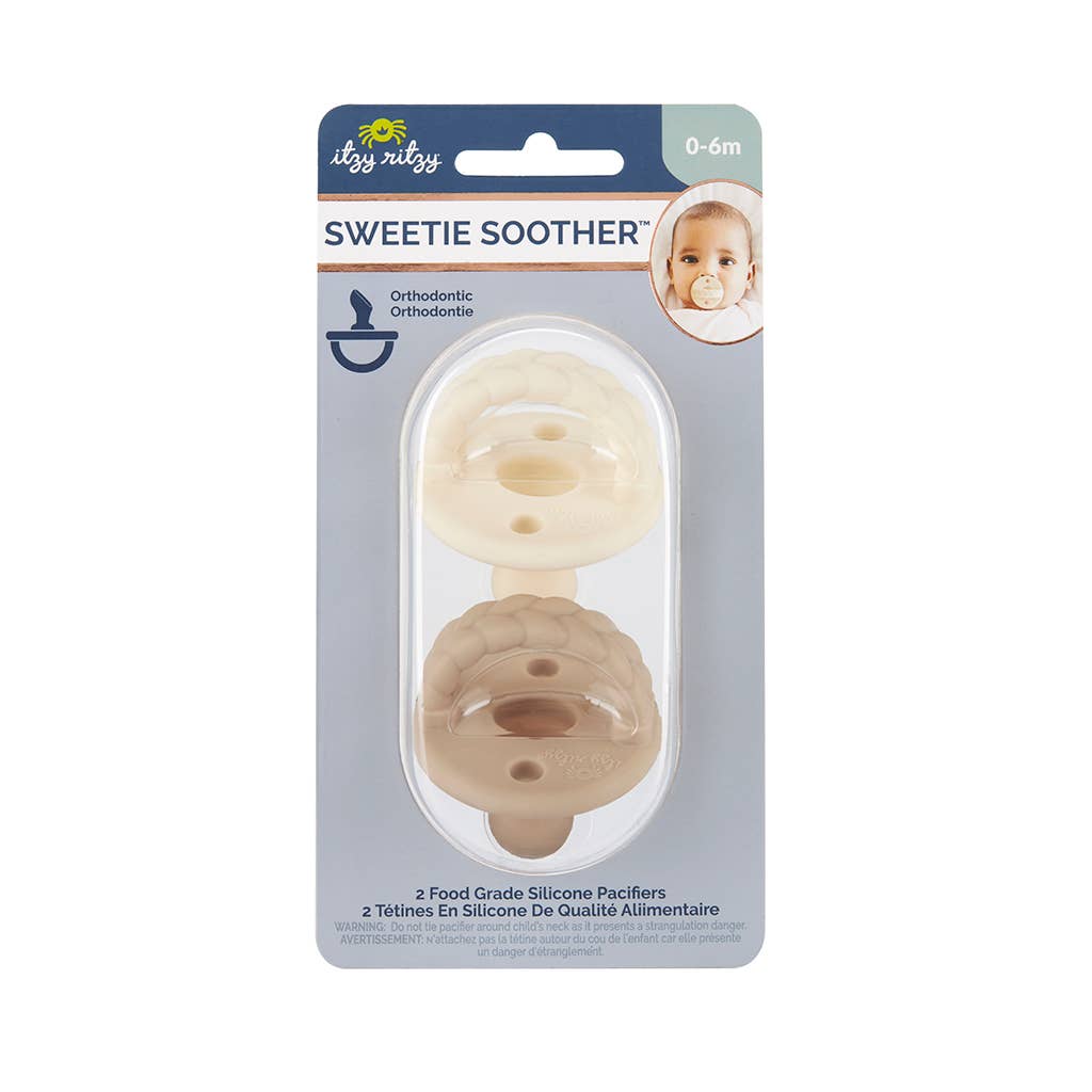 Sweetie Soother™ Orthodontic Pacifier Sets Neutral
