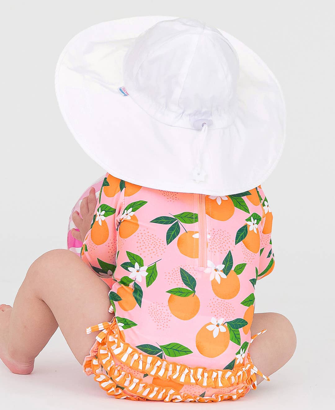 White Sun Protective Hat