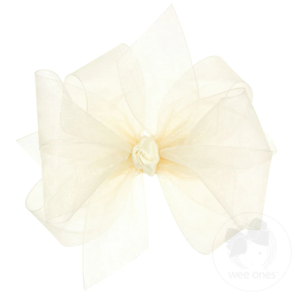 Med Classic Organza Double Bow