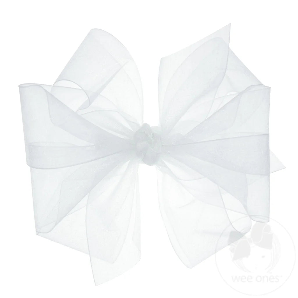 Med Classic Organza Double Bow