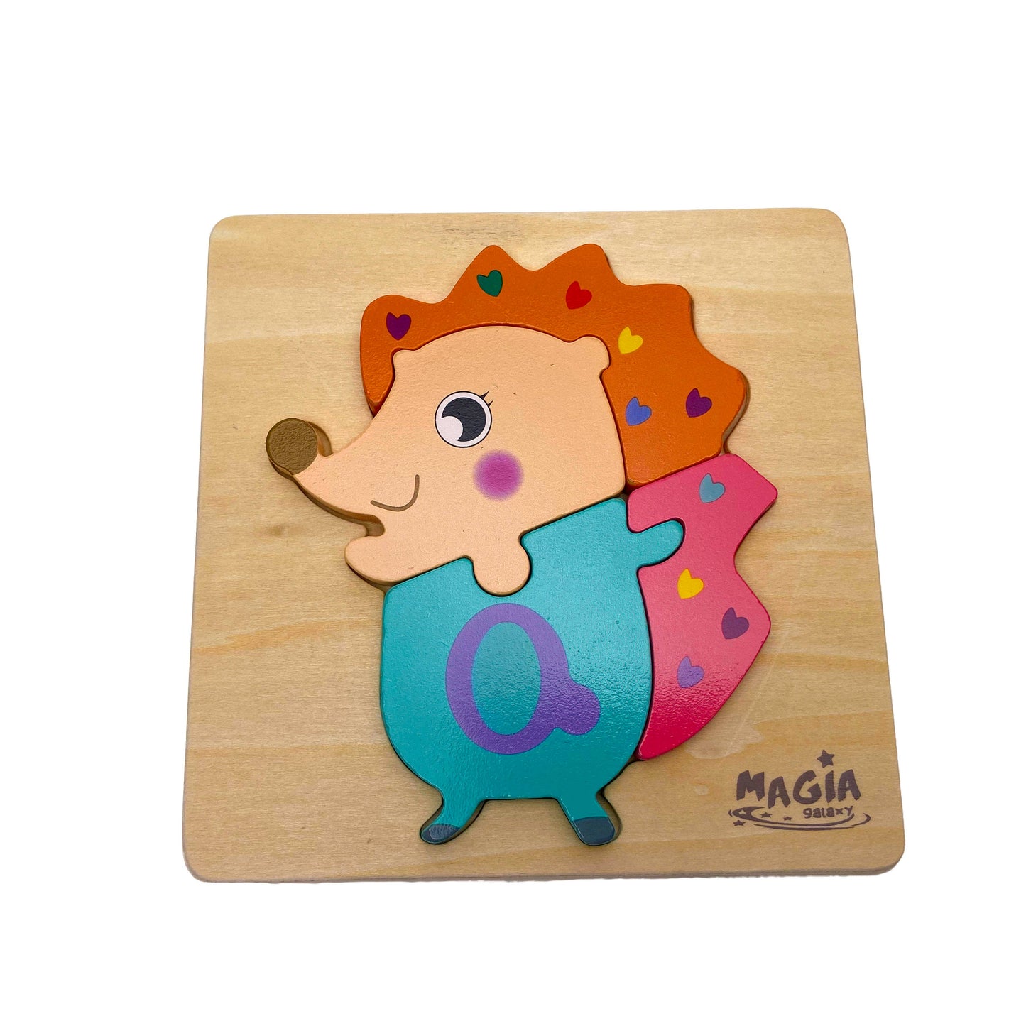 Animal wooden puzzle game - (3 puzzles in 1)