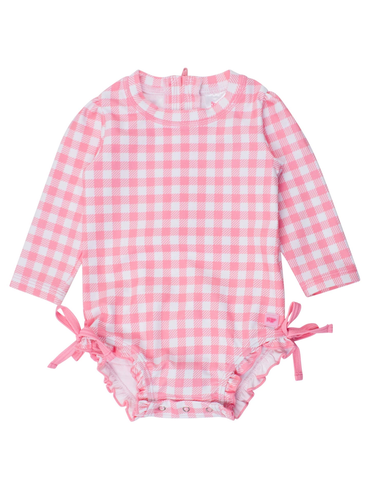 Baby Bubblegum Gingham LSL RG