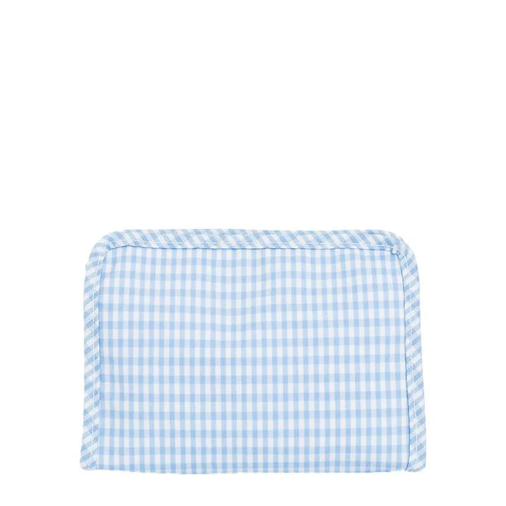 Roadie Small Zip : Gingham Mist