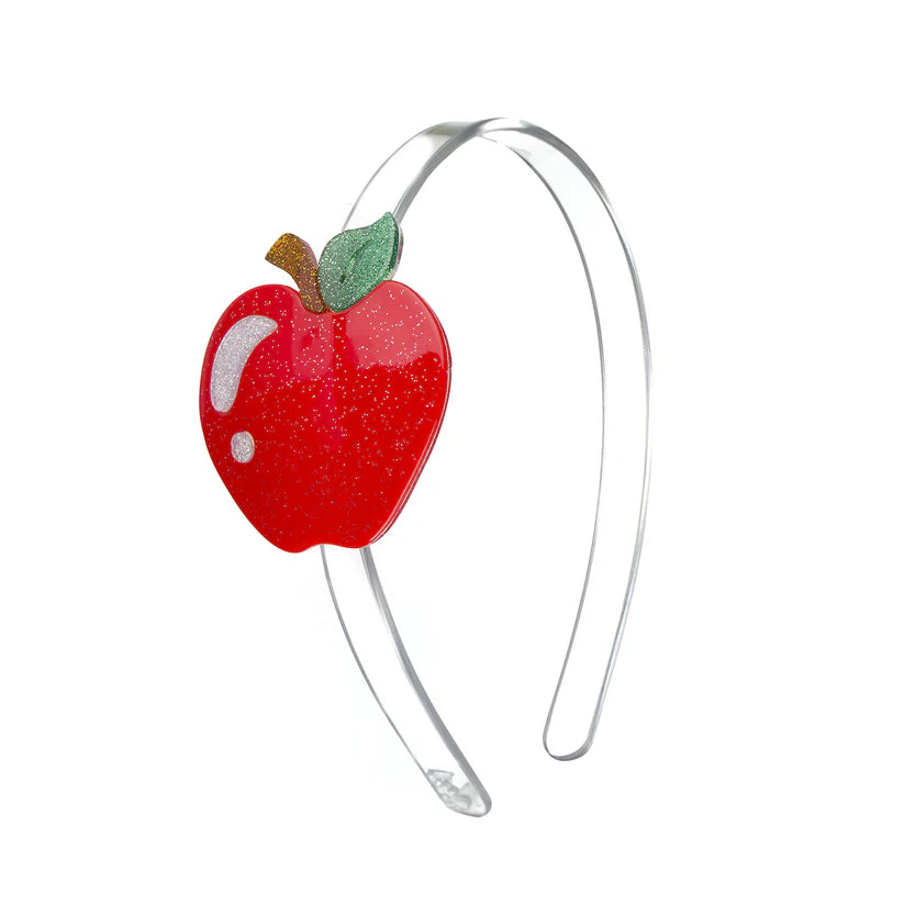 Apple with Glitter Headband