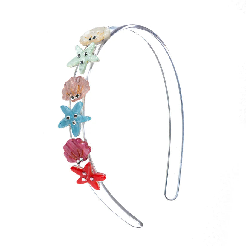 Pearlized Seashells Headband