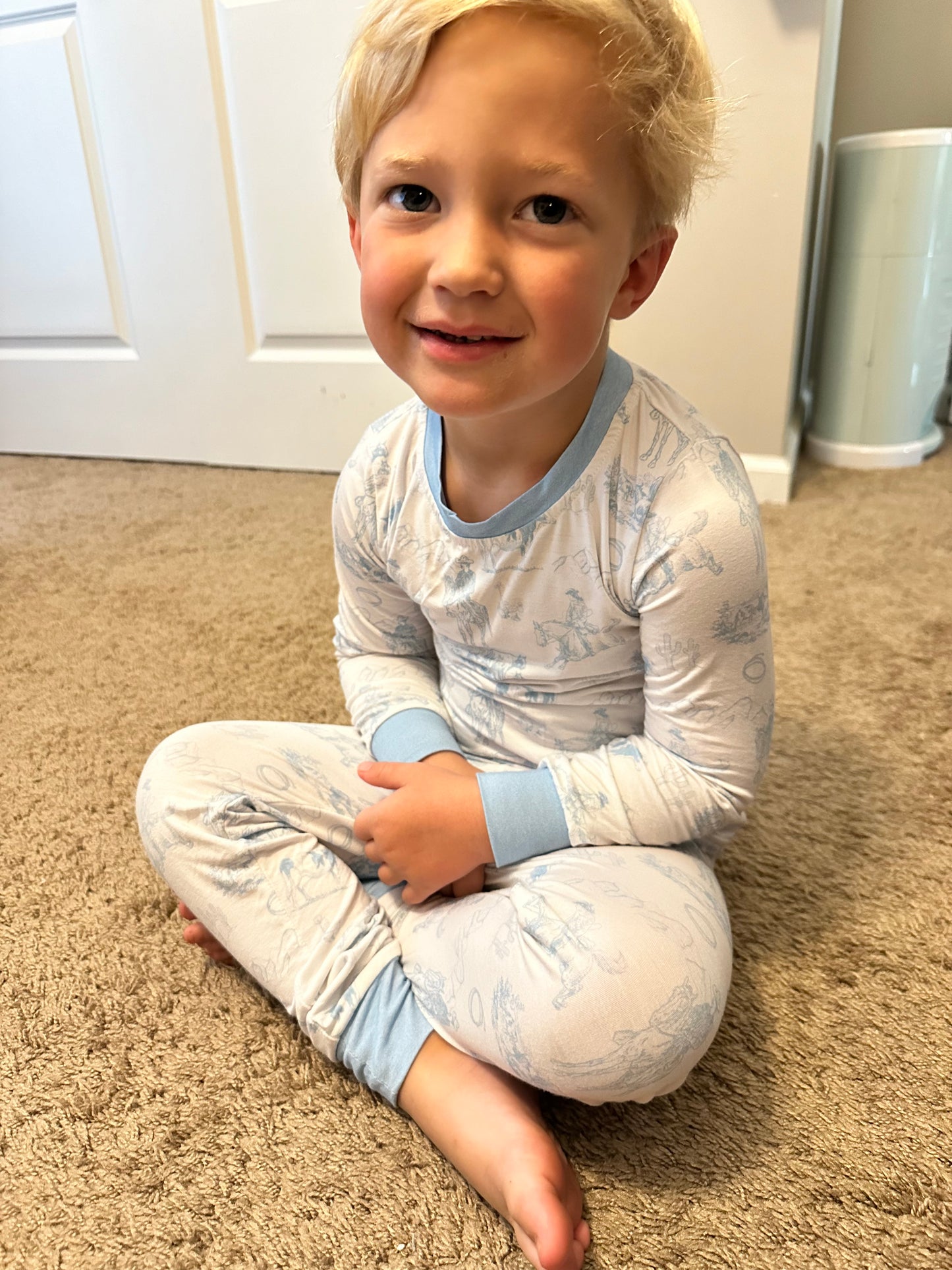 Western Bamboo Lounge Set