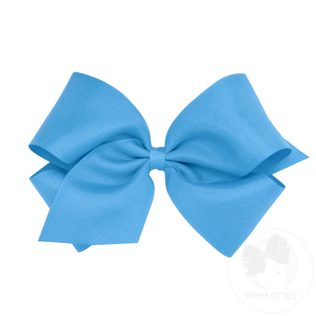 KING Grosgrain Basic Bow-(6 1/4" x 5")