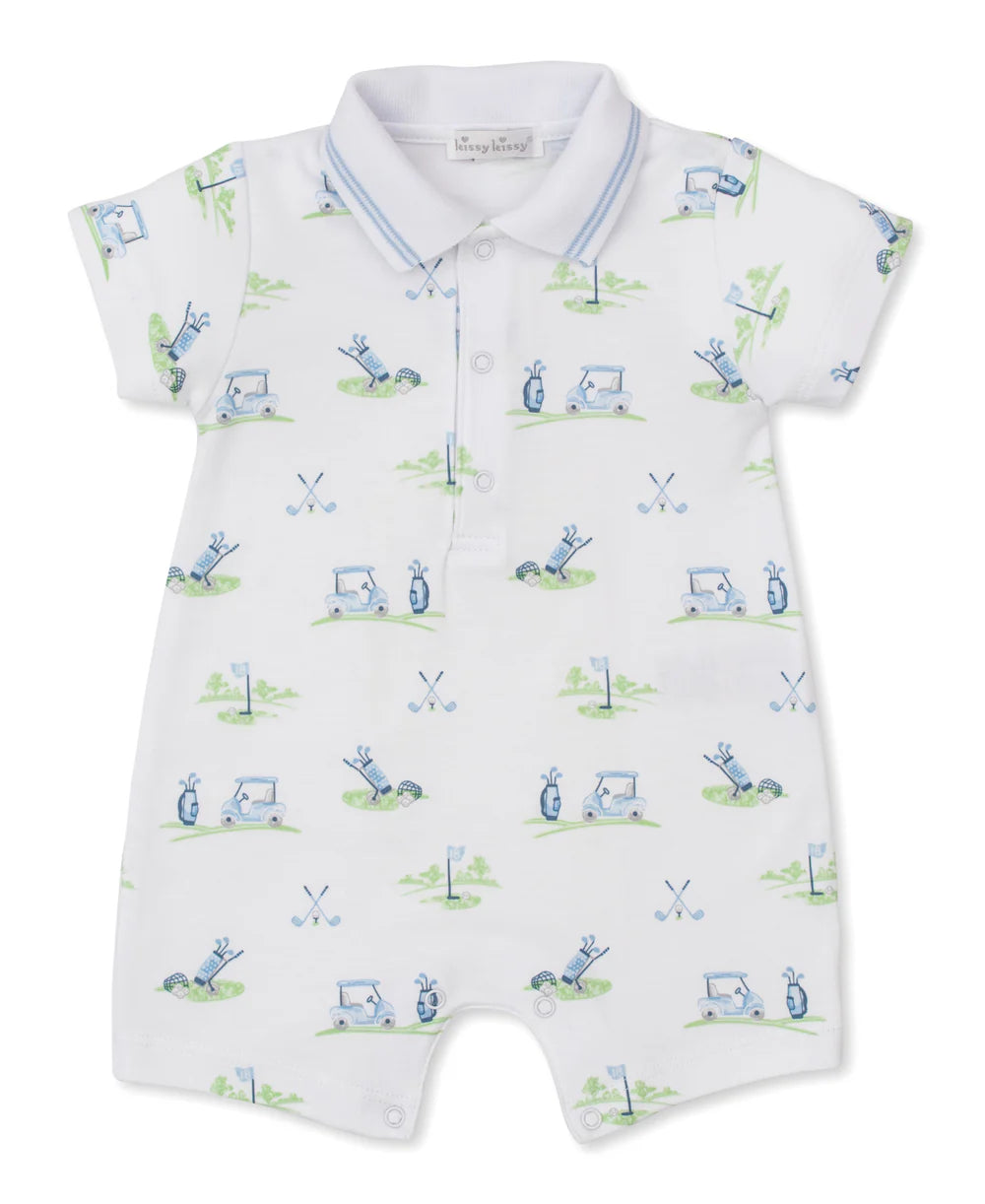 Fairway Playsuit-Blue