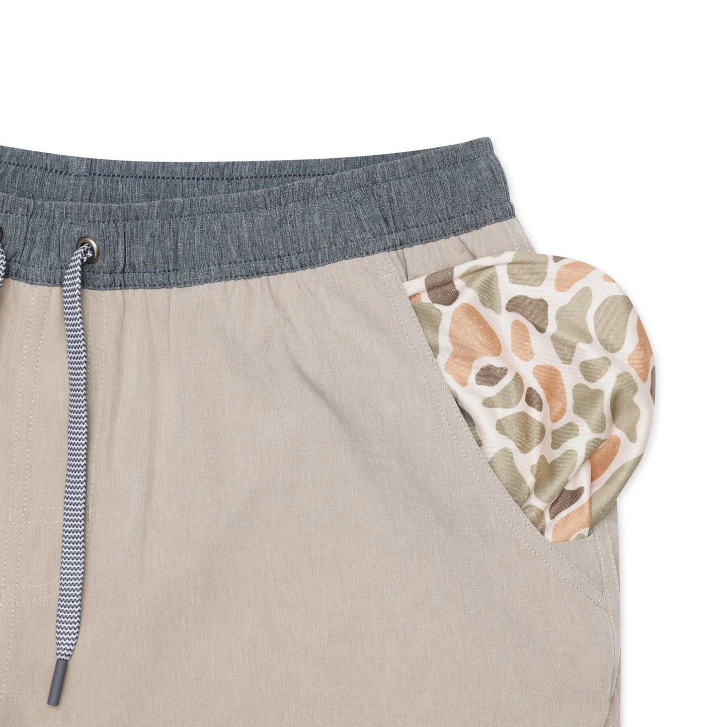 Athletic Short Heather Khaki