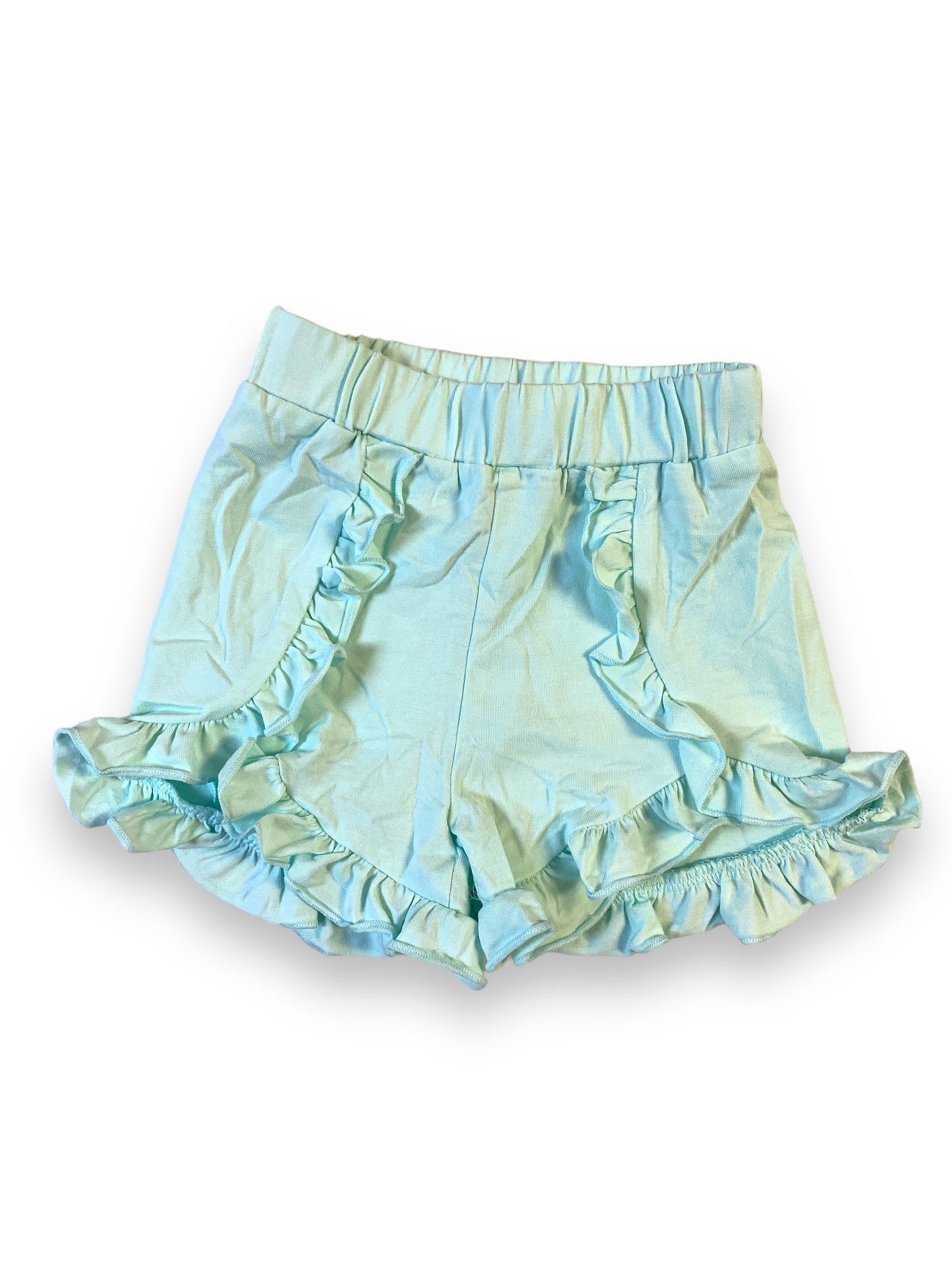 Knit Ruffle Short Mint