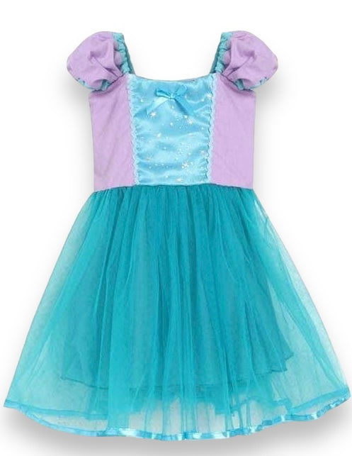 Teal & Purple Princess Dress