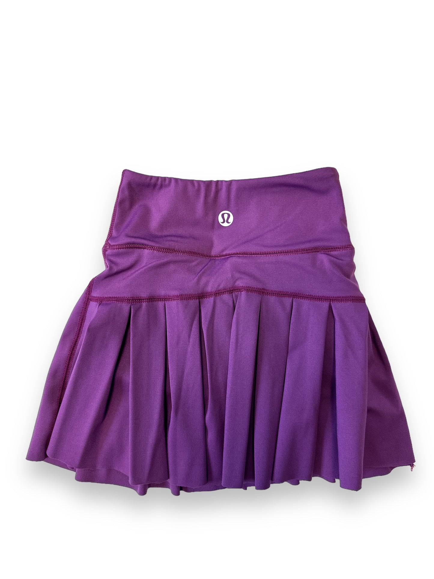 Deep Purple Pleated Skort