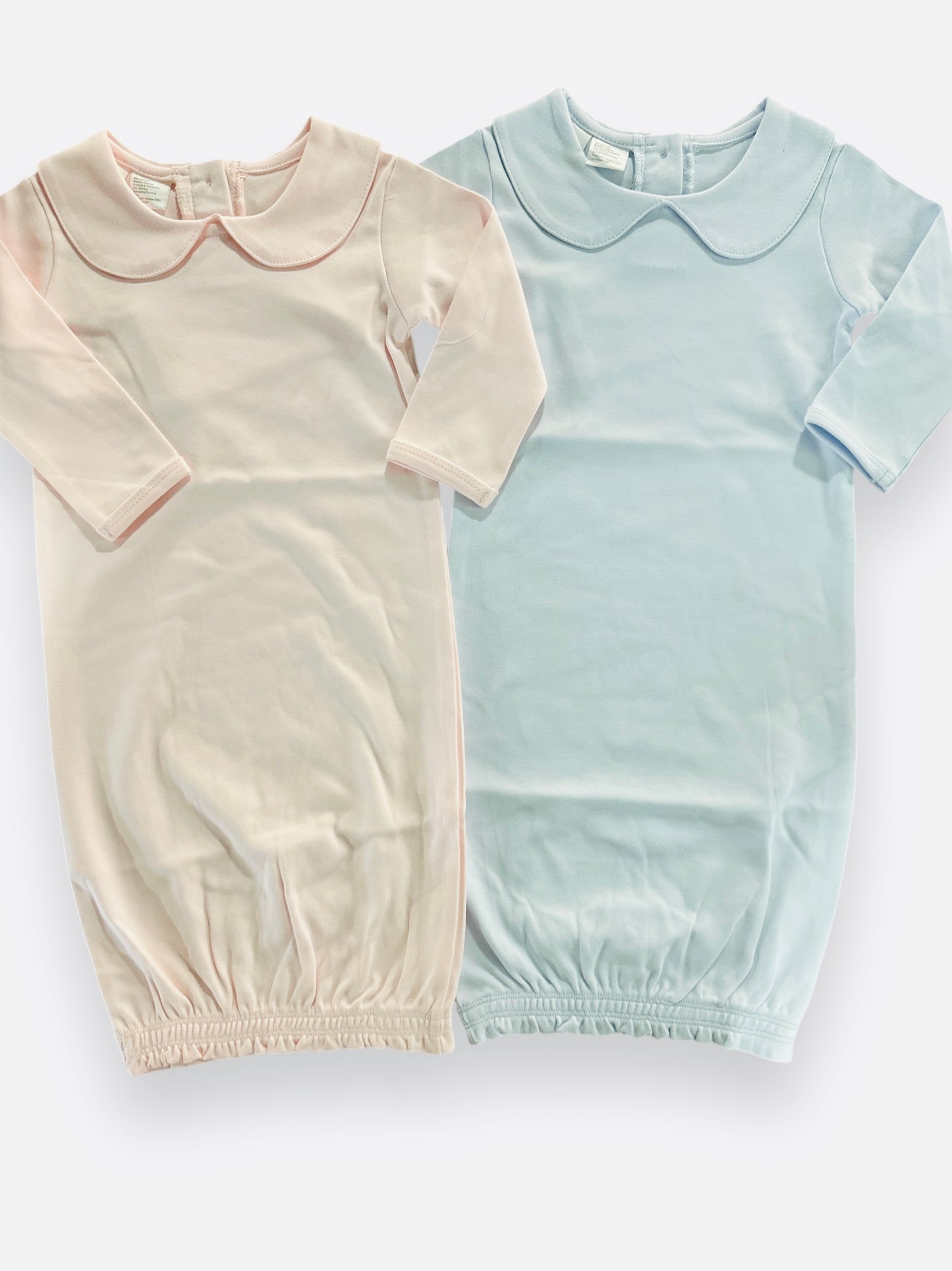 Collared Baby Gown