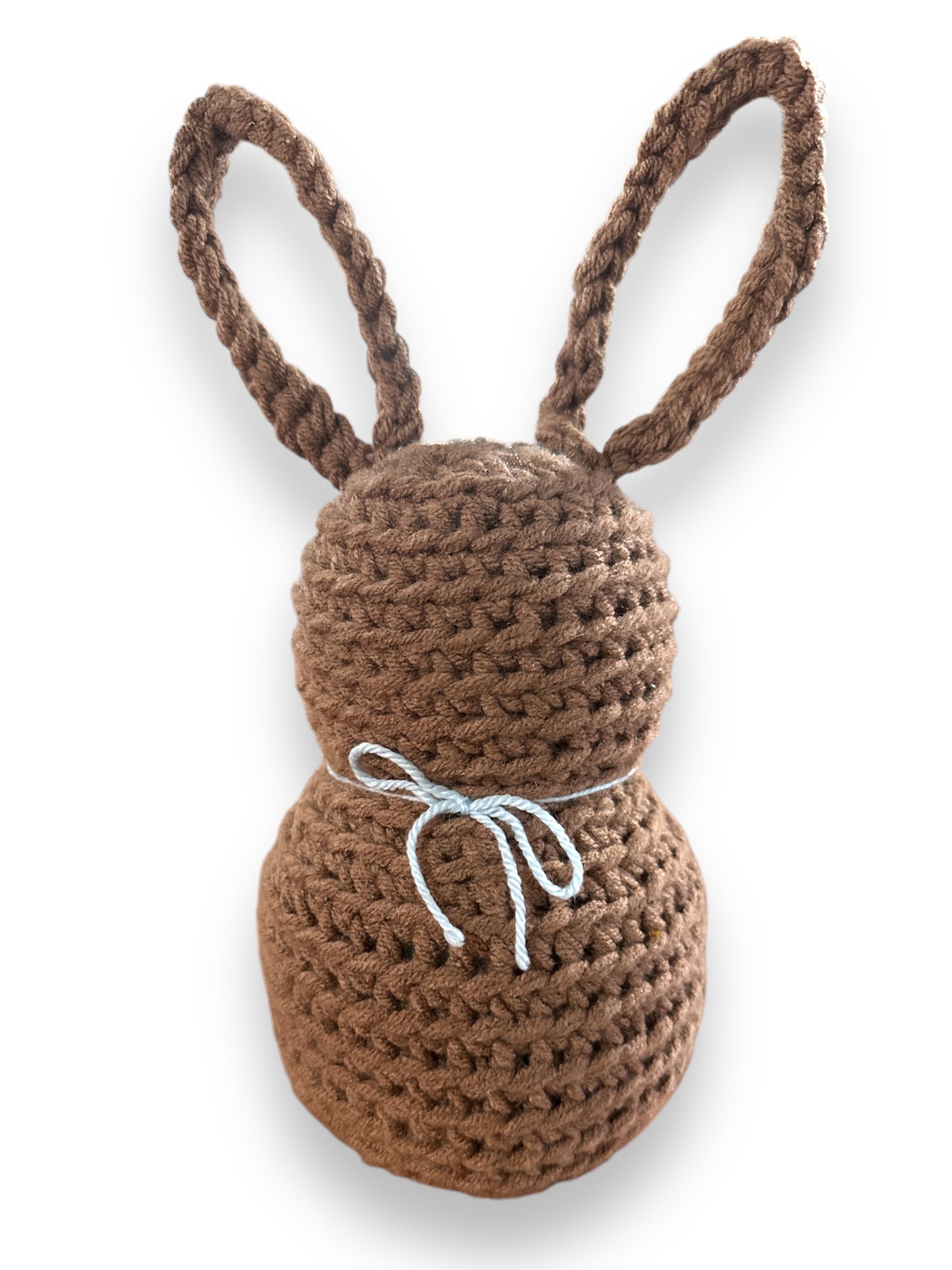 Crocheted Chocolate Bunny