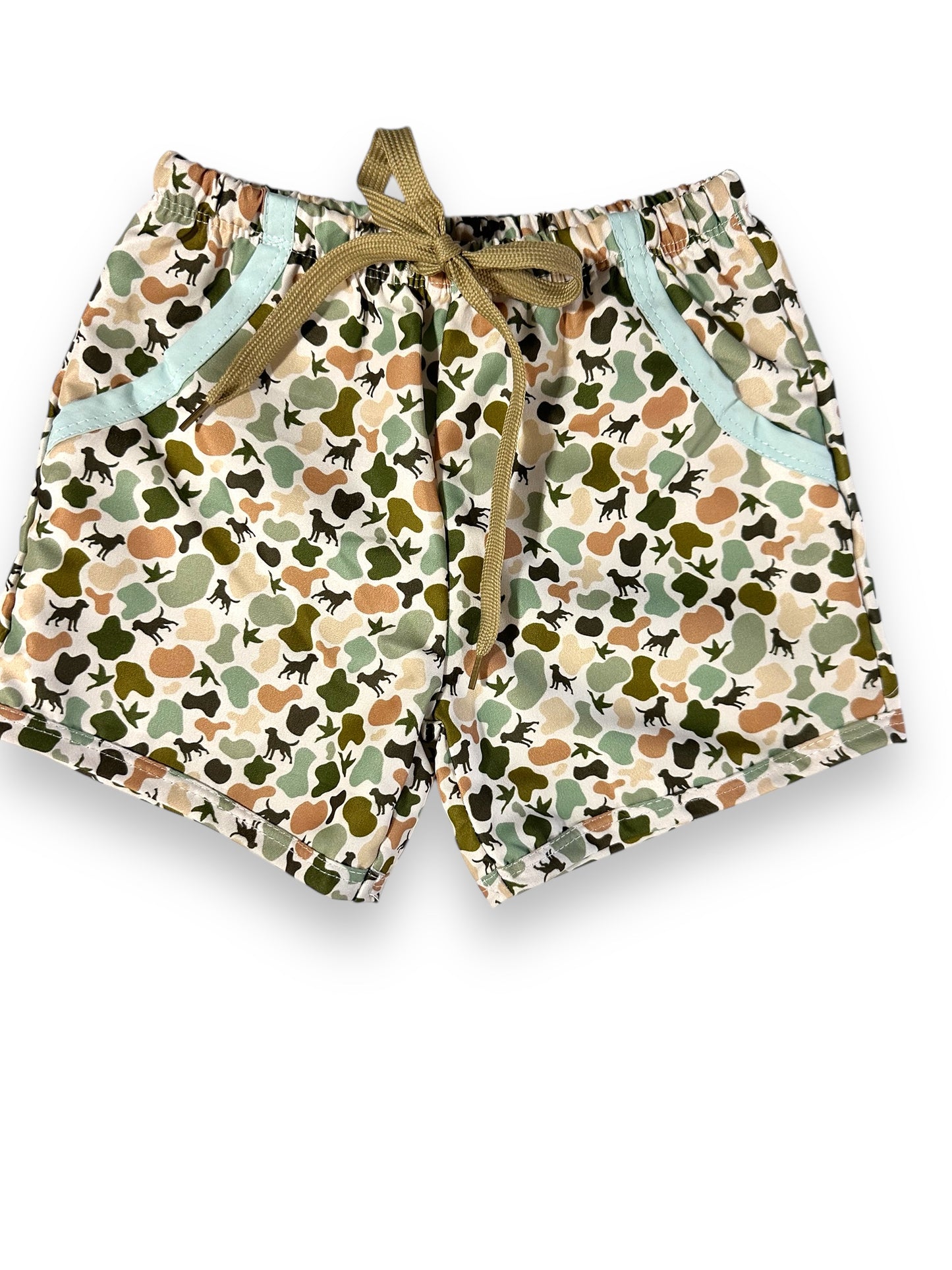 Dog Duck Camo Shorts