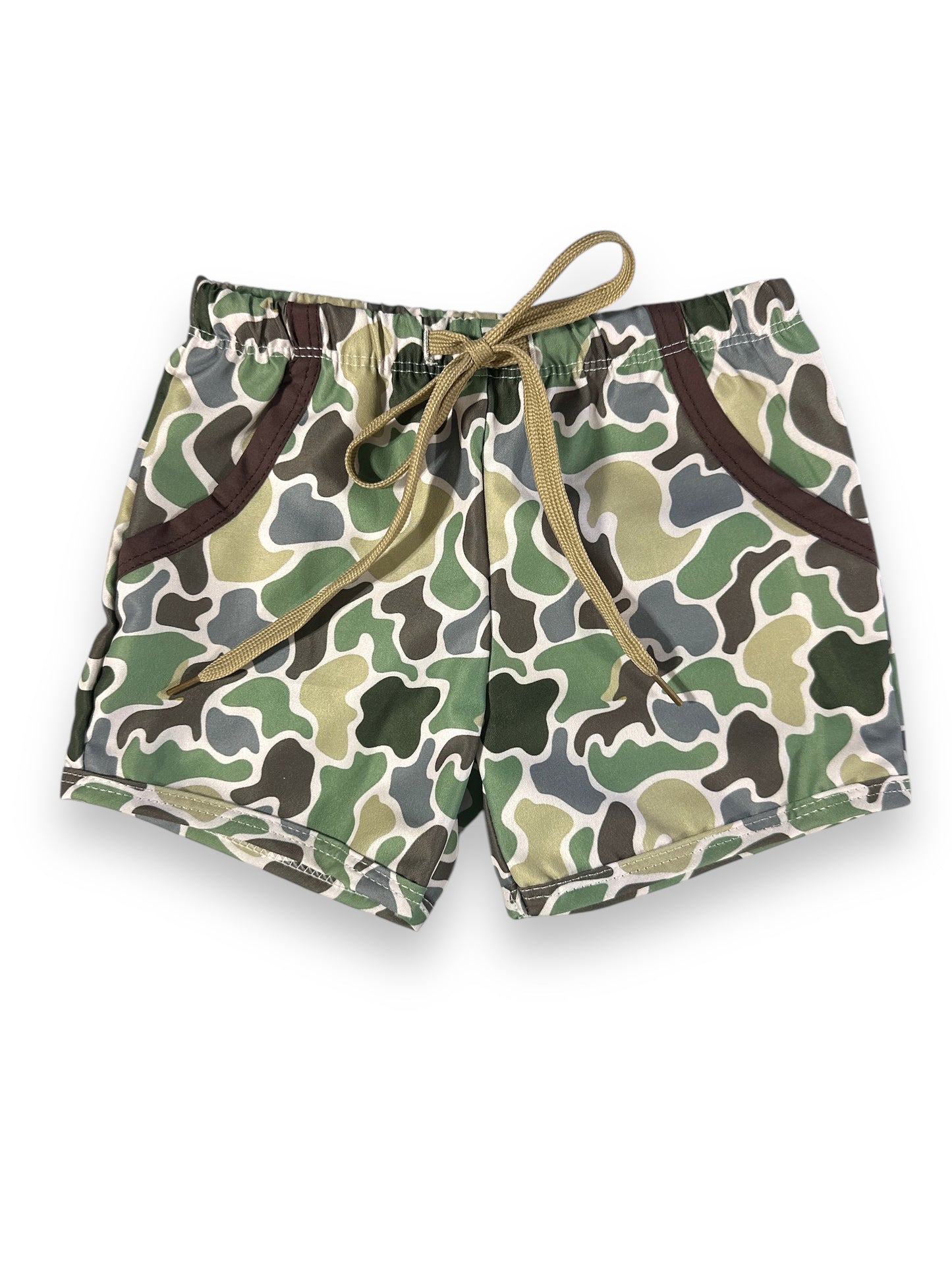 Green Camo Shorts