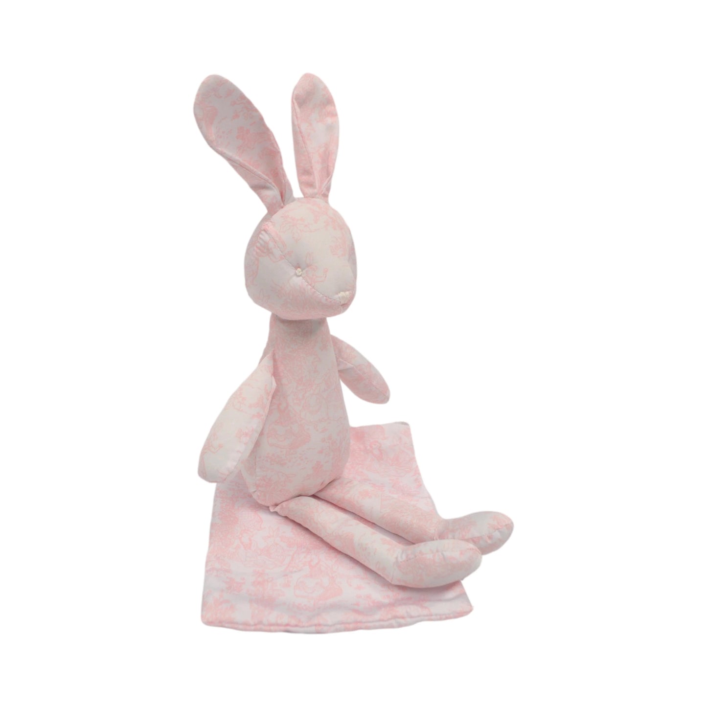 TRVL Bunnies Pink Toile
