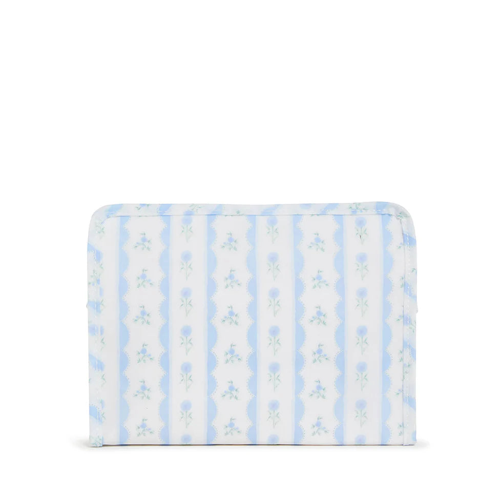 Roadie Medium -Ribbon Floral Blue