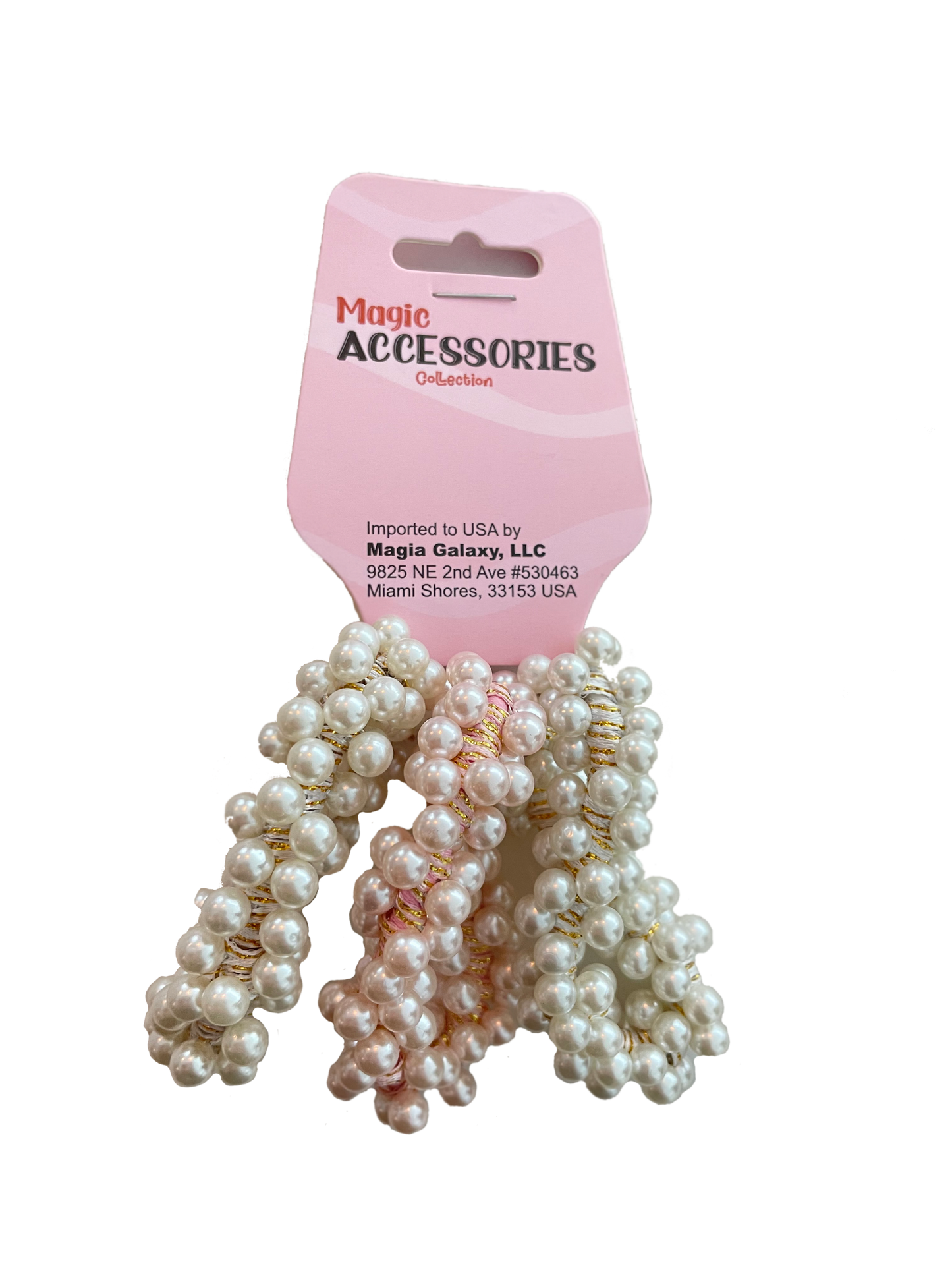 Pearl Pony Holder - Set 3Pc