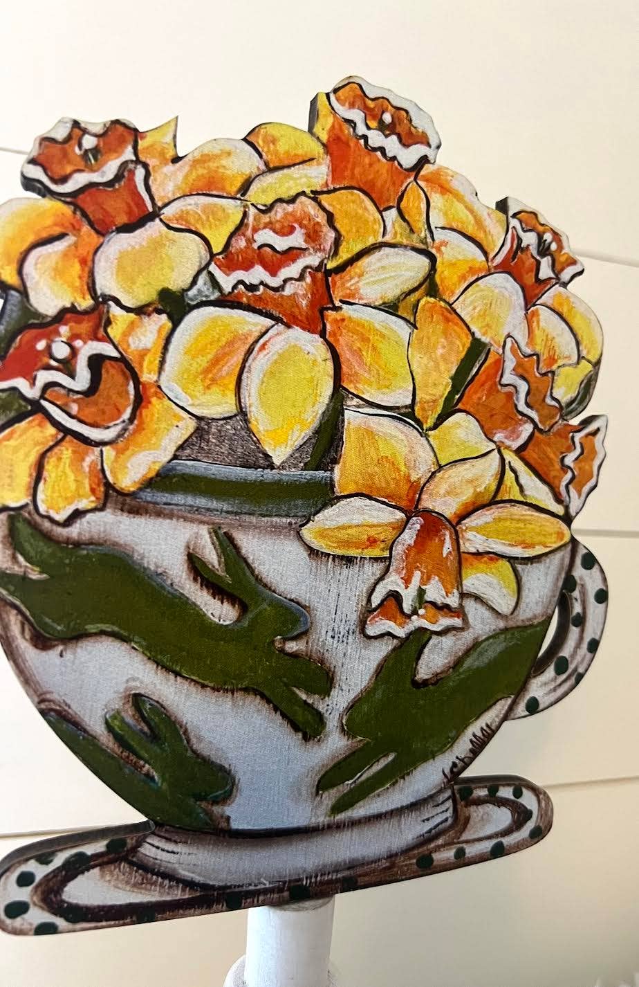 Seasonal & Everyday Toppers: Daffodils