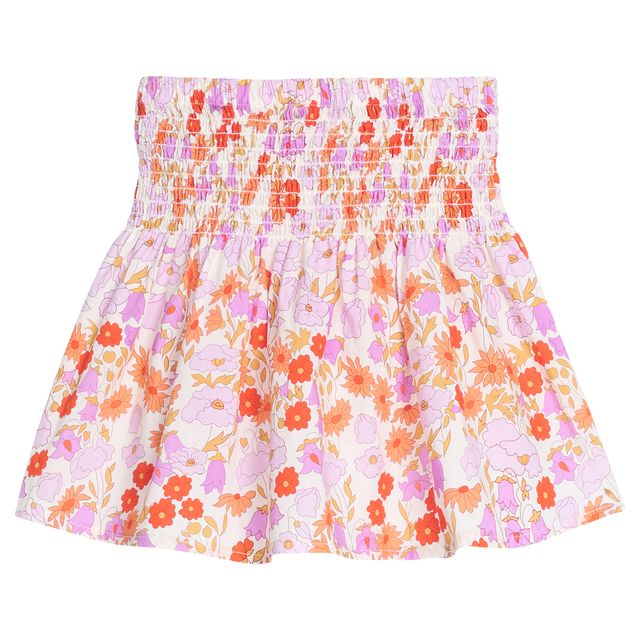 Ruched Circle Skirt