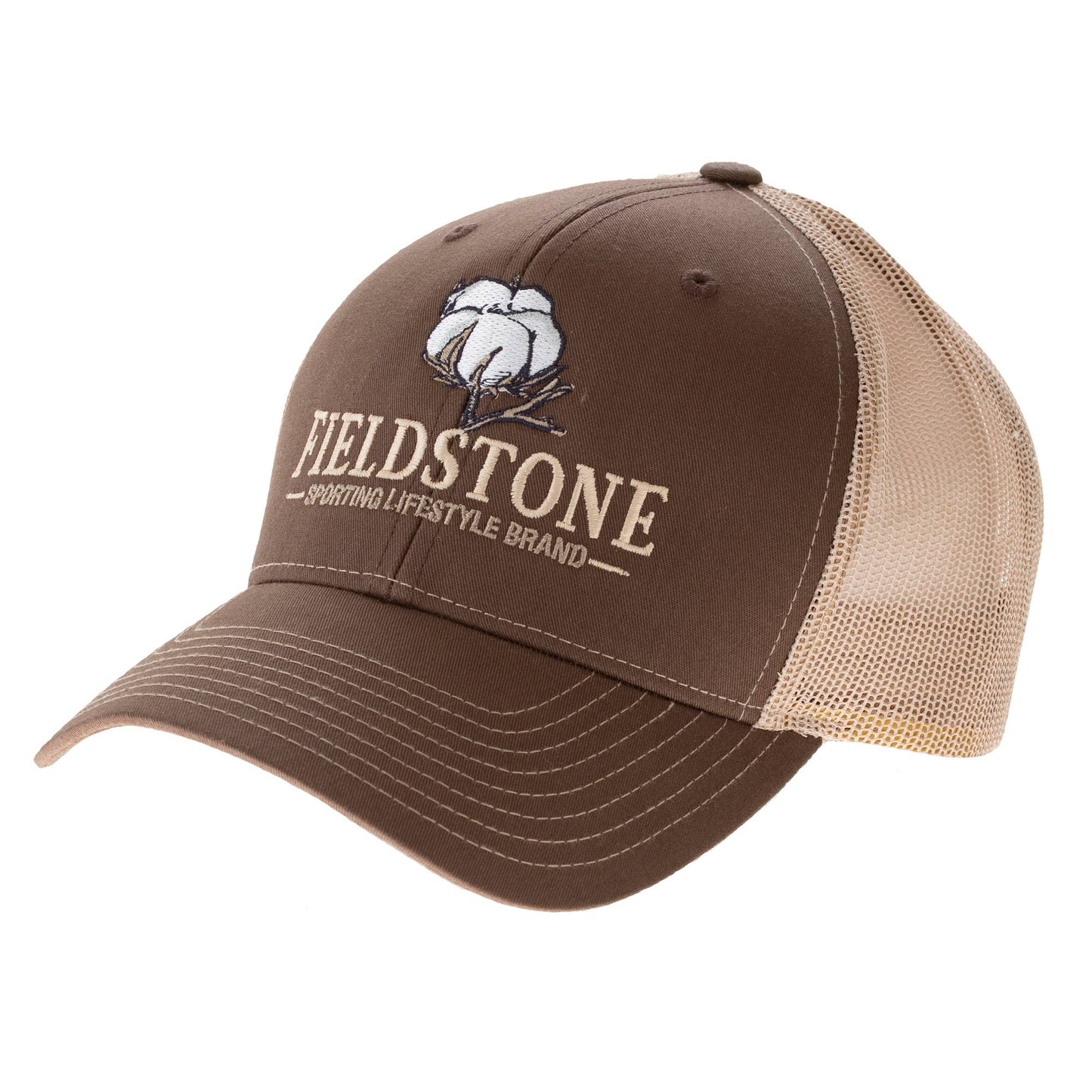 Cotton Hat Brown/Tan