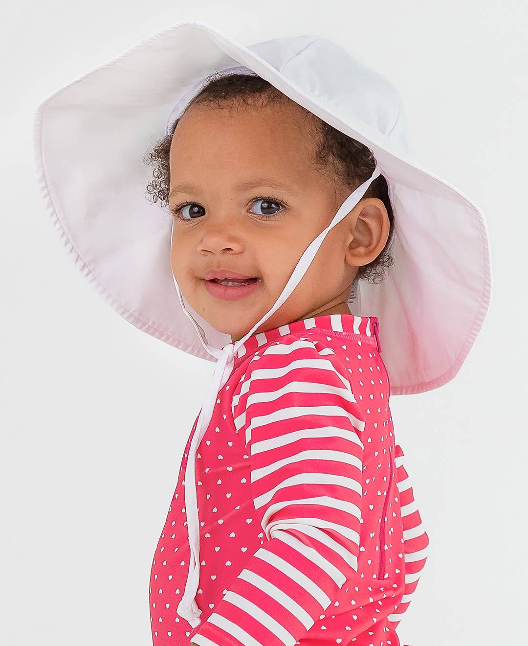 White Sun Protective Hat