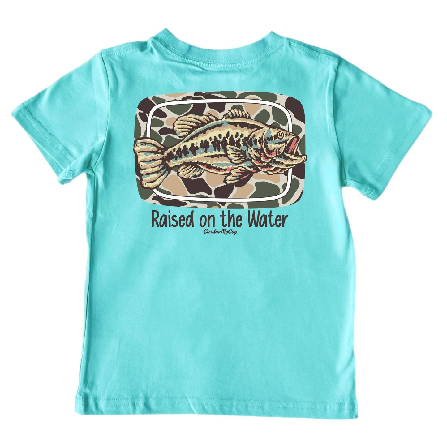 Raised on the Water Fish Tee