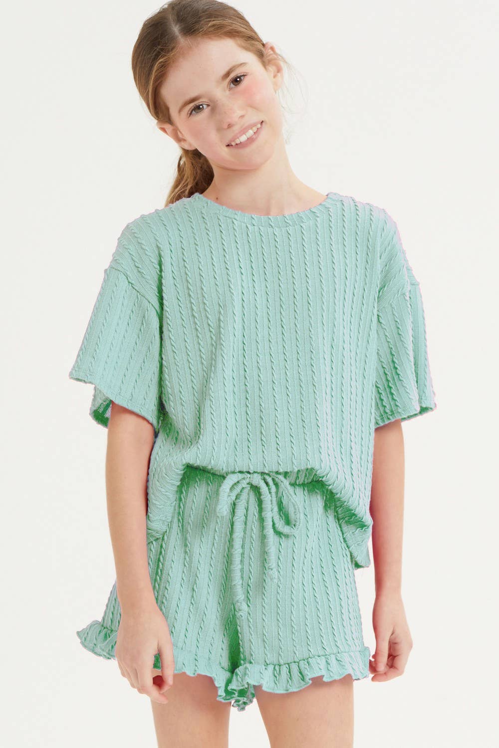 Embossed RibbedSet: SAGE