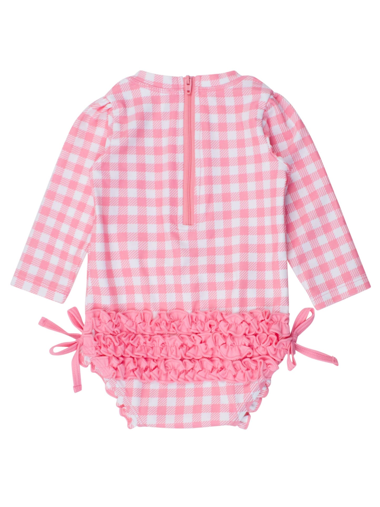 Baby Bubblegum Gingham LSL RG
