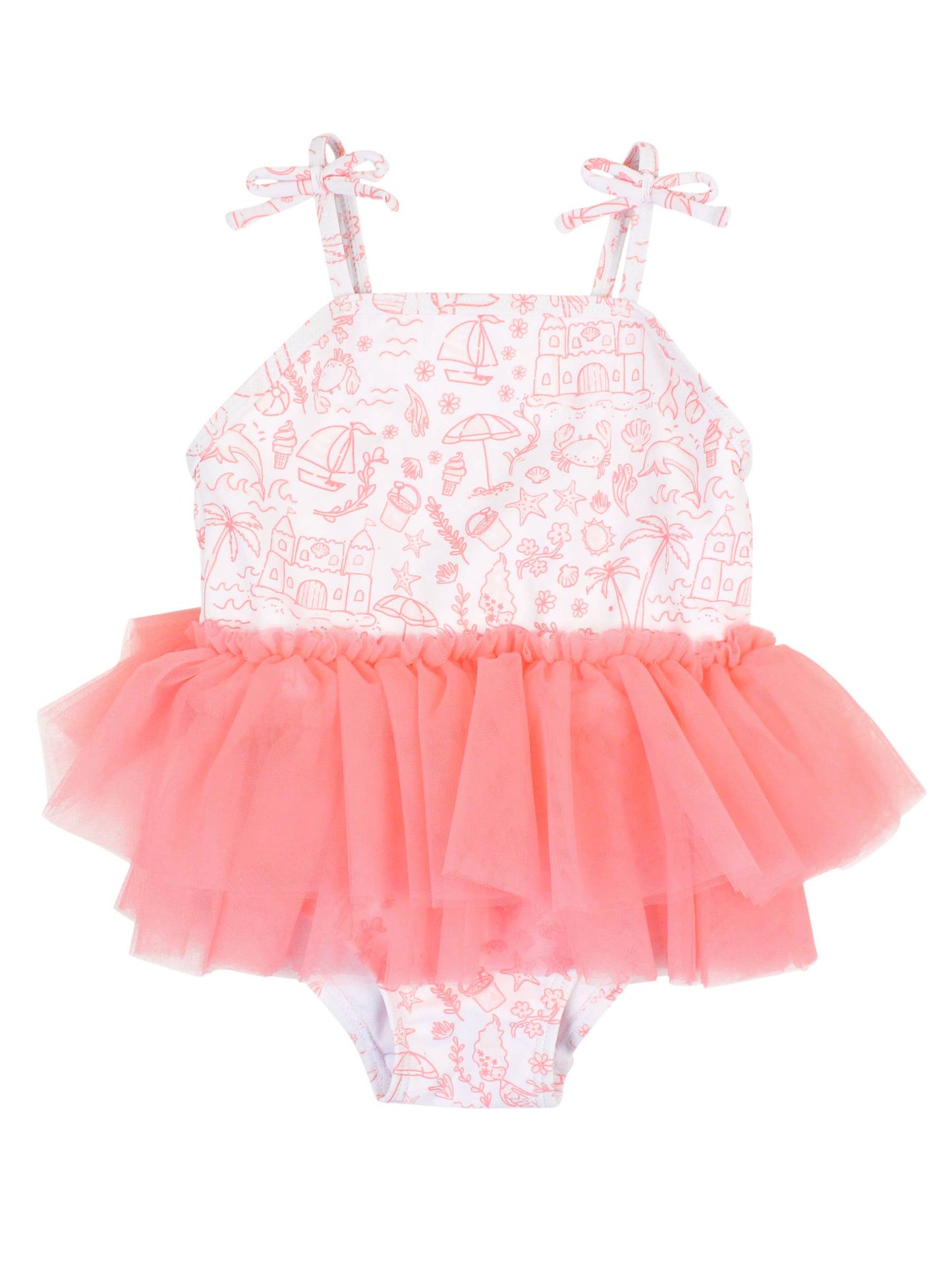 By the Seaside Tulle Skirted 1pc