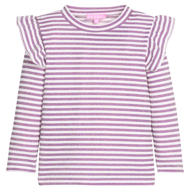 Sadie Top-Sugarplum Stripe