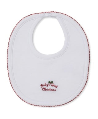 Baby's First Christmas Bib