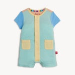 Colorblock SS Romper