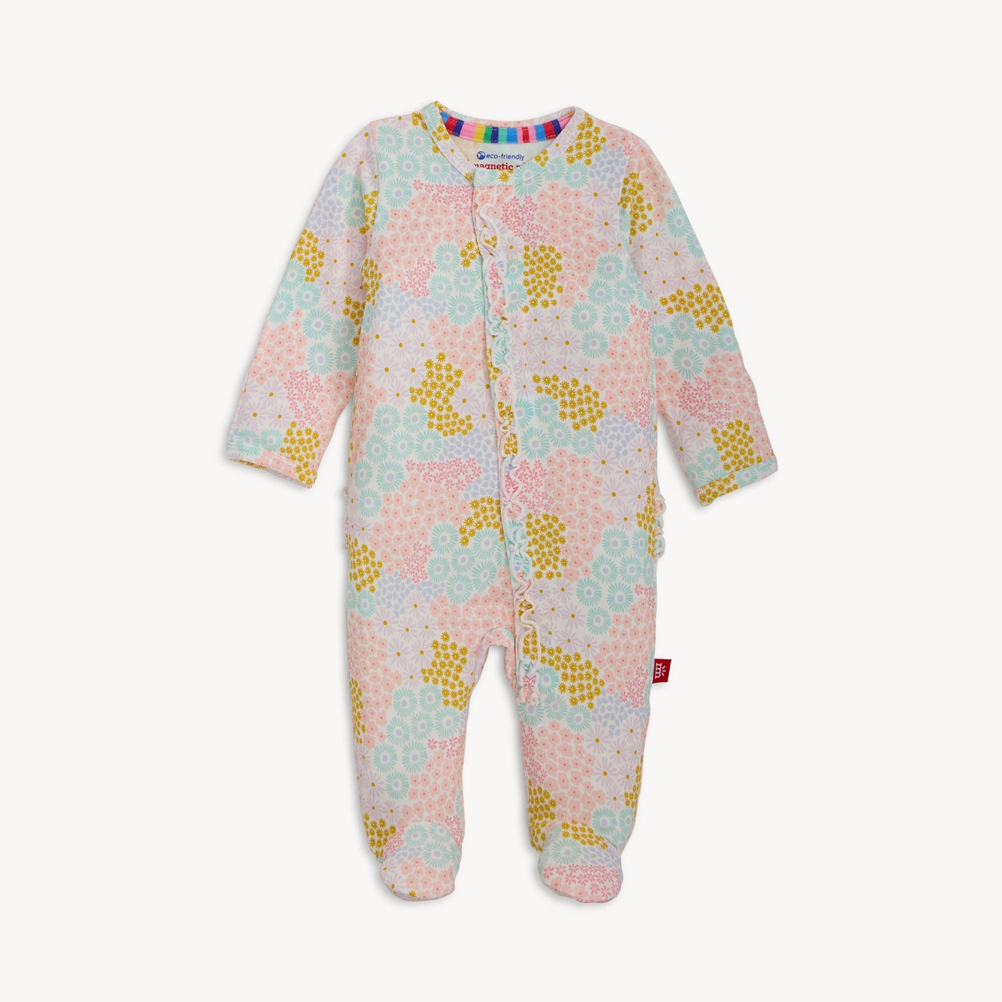 Harper Magnetic Footie w/ Ruffle