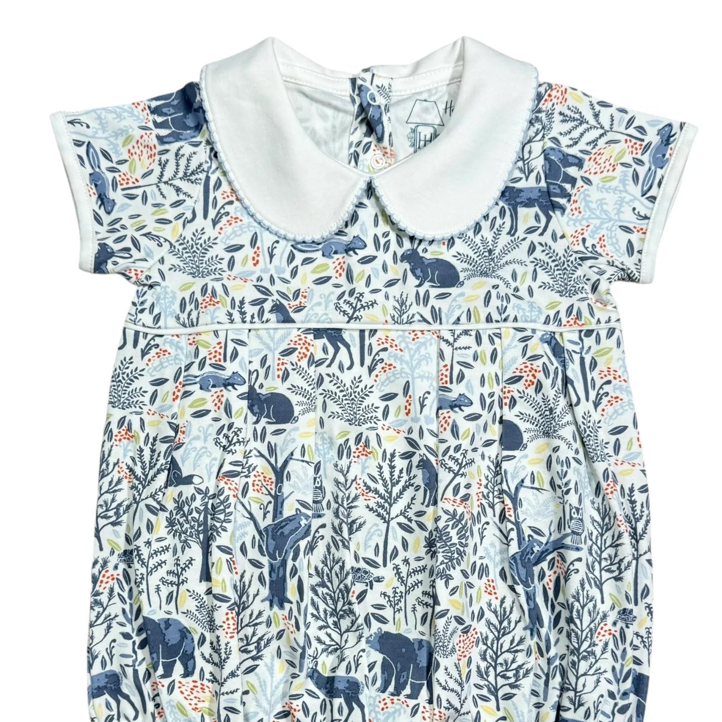 Woodland Creatures Boy Playsuit