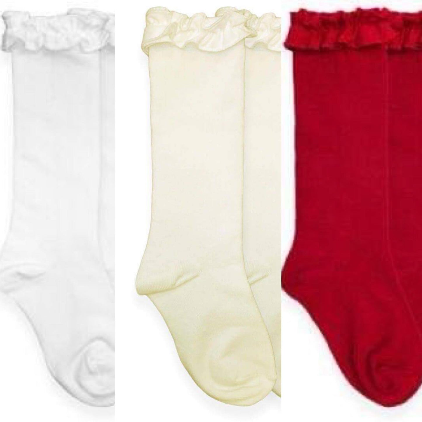 Jeffries Ruffle Knee High