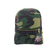 Woodland Seersucker Small Backpack